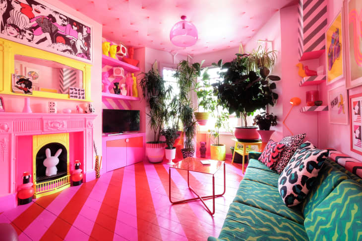 Quirk and Rescue Colorful London Home Photos | Apartment Therapy